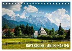 Bayerische Landschaften (Tischkalender 2024 DIN A5 quer), CALVENDO Monatskalender