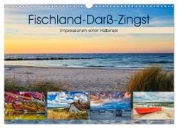 Fischland-Darß-Zingst 2024 Impressionen einer Halbinsel (Wandkalender 2024 DIN A3 quer), CALVENDO Monatskalender