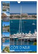 CÔTE D¿AZUR Cannes, Monaco und Nizza (Wandkalender 2024 DIN A4 hoch), CALVENDO Monatskalender