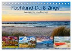 Fischland-Darß-Zingst 2024 Impressionen einer Halbinsel (Tischkalender 2024 DIN A5 quer), CALVENDO Monatskalender