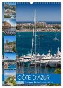 CÔTE D¿AZUR Cannes, Monaco und Nizza (Wandkalender 2024 DIN A3 hoch), CALVENDO Monatskalender
