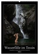 Wasserfälle im Tessin - Aktaufnahmen an schönen Wasserfällen in der Südschweiz (Wandkalender 2024 DIN A2 hoch), CALVENDO Monatskalender