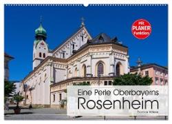 Eine Perle Oberbayerns - Rosenheim (Wandkalender 2024 DIN A2 quer), CALVENDO Monatskalender