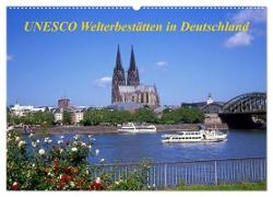 UNESCO Welterbestätten in Deutschland (Wandkalender 2024 DIN A2 quer), CALVENDO Monatskalender
