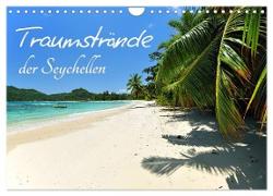 Traumstrände der Seychellen (Wandkalender 2024 DIN A4 quer), CALVENDO Monatskalender