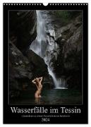 Wasserfälle im Tessin - Aktaufnahmen an schönen Wasserfällen in der Südschweiz (Wandkalender 2024 DIN A3 hoch), CALVENDO Monatskalender