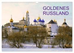 Goldenes Russland (Wandkalender 2024 DIN A3 quer), CALVENDO Monatskalender