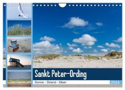 Sankt Peter-Ording. Sonne - Strand - Meer (Wandkalender 2024 DIN A4 quer), CALVENDO Monatskalender