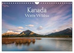Kanada - Weite Wildnis (Wandkalender 2024 DIN A4 quer), CALVENDO Monatskalender