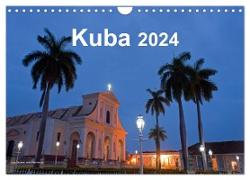 Kuba 2024 (Wandkalender 2024 DIN A4 quer), CALVENDO Monatskalender