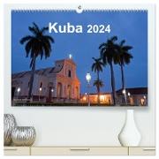 Kuba 2024 (hochwertiger Premium Wandkalender 2024 DIN A2 quer), Kunstdruck in Hochglanz