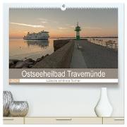 Ostseeheilbad Travemünde - Lübecks schönste Tochter (hochwertiger Premium Wandkalender 2024 DIN A2 quer), Kunstdruck in Hochglanz