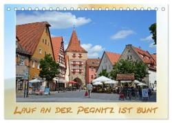 Lauf an der Pegnitz ist bunt (Tischkalender 2024 DIN A5 quer), CALVENDO Monatskalender