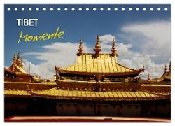 Tibet Momente (Tischkalender 2024 DIN A5 quer), CALVENDO Monatskalender