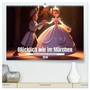 Glücklich wie im Märchen (hochwertiger Premium Wandkalender 2024 DIN A2 quer), Kunstdruck in Hochglanz