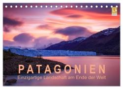 Patagonien: Einzigartige Landschaft am Ende der Welt (Tischkalender 2024 DIN A5 quer), CALVENDO Monatskalender