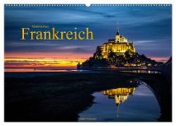 Malerisches Frankreich (Wandkalender 2024 DIN A2 quer), CALVENDO Monatskalender