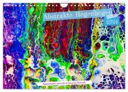 Abstrakte Regenbogen (Wandkalender 2024 DIN A4 quer), CALVENDO Monatskalender