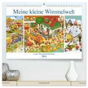 Meine kleine Wimmelwelt (hochwertiger Premium Wandkalender 2024 DIN A2 quer), Kunstdruck in Hochglanz