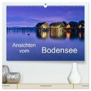 Ansichten vom Bodensee (hochwertiger Premium Wandkalender 2024 DIN A2 quer), Kunstdruck in Hochglanz