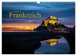 Malerisches Frankreich (Wandkalender 2024 DIN A3 quer), CALVENDO Monatskalender