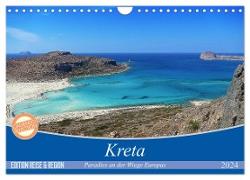 Kreta - Paradies an der Wiege Europas (Wandkalender 2024 DIN A4 quer), CALVENDO Monatskalender