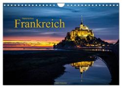 Malerisches Frankreich (Wandkalender 2024 DIN A4 quer), CALVENDO Monatskalender