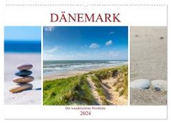 Dänemark - Die wunderschöne Westküste (Wandkalender 2024 DIN A2 quer), CALVENDO Monatskalender