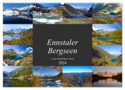 Ennstaler Bergseen in den Schladminger Tauern (Wandkalender 2024 DIN A2 quer), CALVENDO Monatskalender