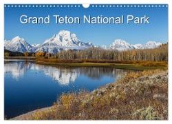 Grand Teton National Park (Wandkalender 2024 DIN A3 quer), CALVENDO Monatskalender