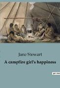 A campfire girl's happiness