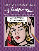 Great Painters Roy Lichtenstein Coloring Book
