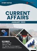 Study Notes for Current Affairs January 2023 - Useful for UPSC, State PSC, Defence, Police, SSC, Banking, Management, Law and State Government Exams | Topic-wise Notes