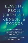 Lessons from Jeremiah, Genesis & Exodus