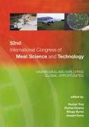 52nd International Congress of Meat Science and Technology: Harnessing and Exploiting Global Opportunities