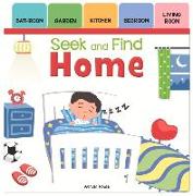 Seek and Find: Home: Early Learning Board Books with Tabs