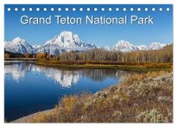 Grand Teton National Park (Tischkalender 2024 DIN A5 quer), CALVENDO Monatskalender