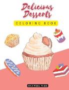Delicious Desserts coloring book