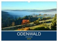 Odenwald - Impressionen (Wandkalender 2024 DIN A3 quer), CALVENDO Monatskalender
