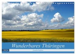 Wunderbares Thüringen - Landschaften (Wandkalender 2024 DIN A4 quer), CALVENDO Monatskalender
