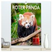 Roter Panda (hochwertiger Premium Wandkalender 2024 DIN A2 hoch), Kunstdruck in Hochglanz