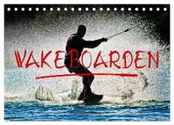 Wakeboarden (Tischkalender 2024 DIN A5 quer), CALVENDO Monatskalender