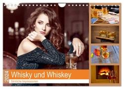Whisky und Whiskey 2024. Sinnliche Impressionen (Wandkalender 2024 DIN A4 quer), CALVENDO Monatskalender