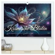 Kosmische Blüten (hochwertiger Premium Wandkalender 2024 DIN A2 quer), Kunstdruck in Hochglanz