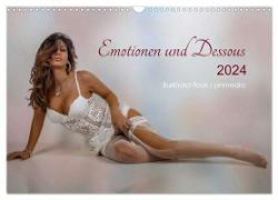 Emotionen und Dessous (Wandkalender 2024 DIN A3 quer), CALVENDO Monatskalender