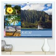 Kauai - Einmal Paradies und zurück (hochwertiger Premium Wandkalender 2024 DIN A2 quer), Kunstdruck in Hochglanz