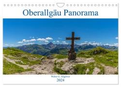 Oberallgäu Panorama (Wandkalender 2024 DIN A4 quer), CALVENDO Monatskalender