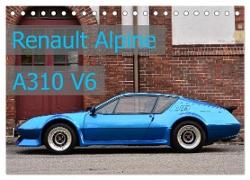 Renault Alpine A310 V6 (Tischkalender 2024 DIN A5 quer), CALVENDO Monatskalender