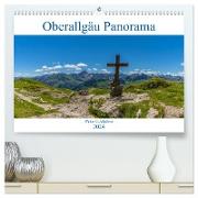 Oberallgäu Panorama (hochwertiger Premium Wandkalender 2024 DIN A2 quer), Kunstdruck in Hochglanz