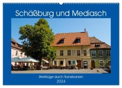 Schäßburg und Mediasch - Streifzüge durch Transilvanien (Wandkalender 2024 DIN A2 quer), CALVENDO Monatskalender